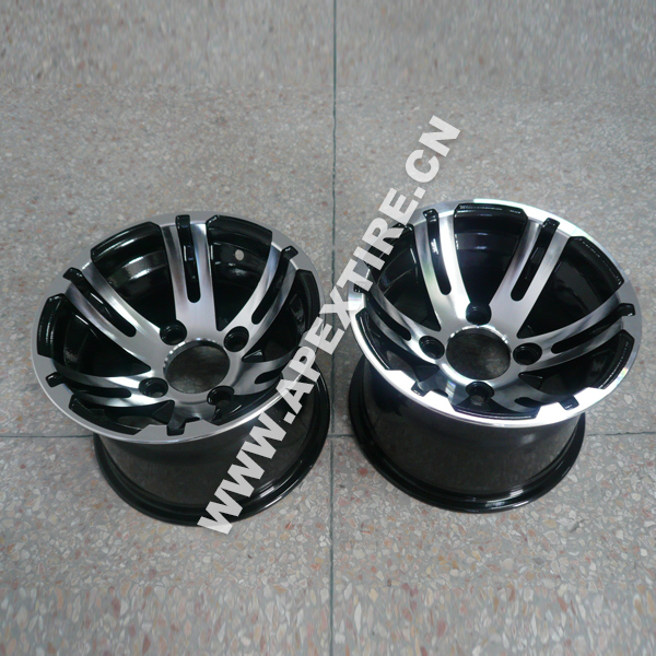 10英寸轮毂10x7亮黑