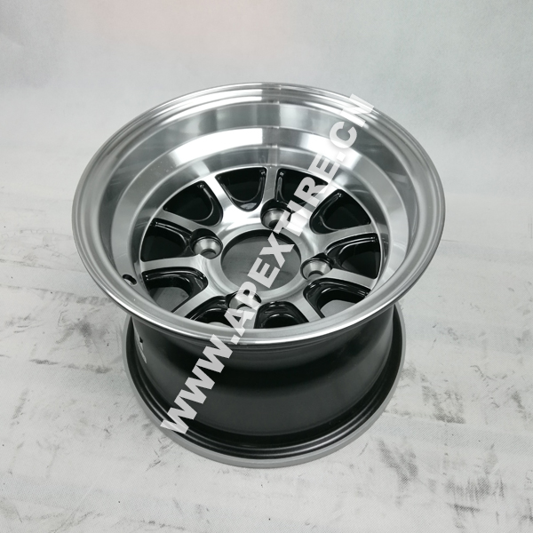10寸10x7铝合金轮毂