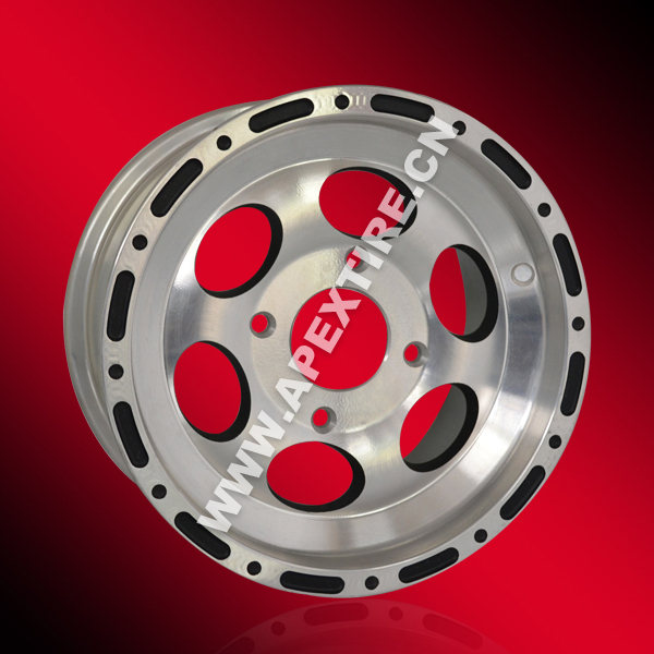 12寸铝合金轮毂12x7.5黑色车