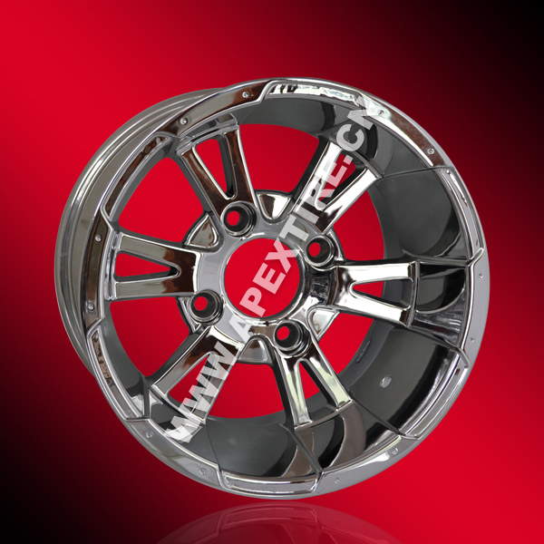 12寸轮毂12x8电镀